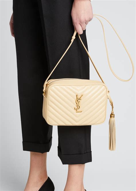 ysl monogram lou medium leather crossbody bag inside|YSL monogram leather satchel bag.